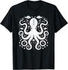 2025/Vintage Octopus Retro Graphic Octopuses Design Unisex T-Shirt Unisex T-Shirt