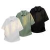 Mens 2 Piece Outfits Ultra Soft Comfy 1/4 Zip Golf Polo Shirt Shorts Set Tracksuits for Beach