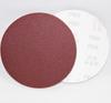 12" Red Sand Flocked Sandpaper Disc - Self-Adhesive Hook & Loop Sanding Pad