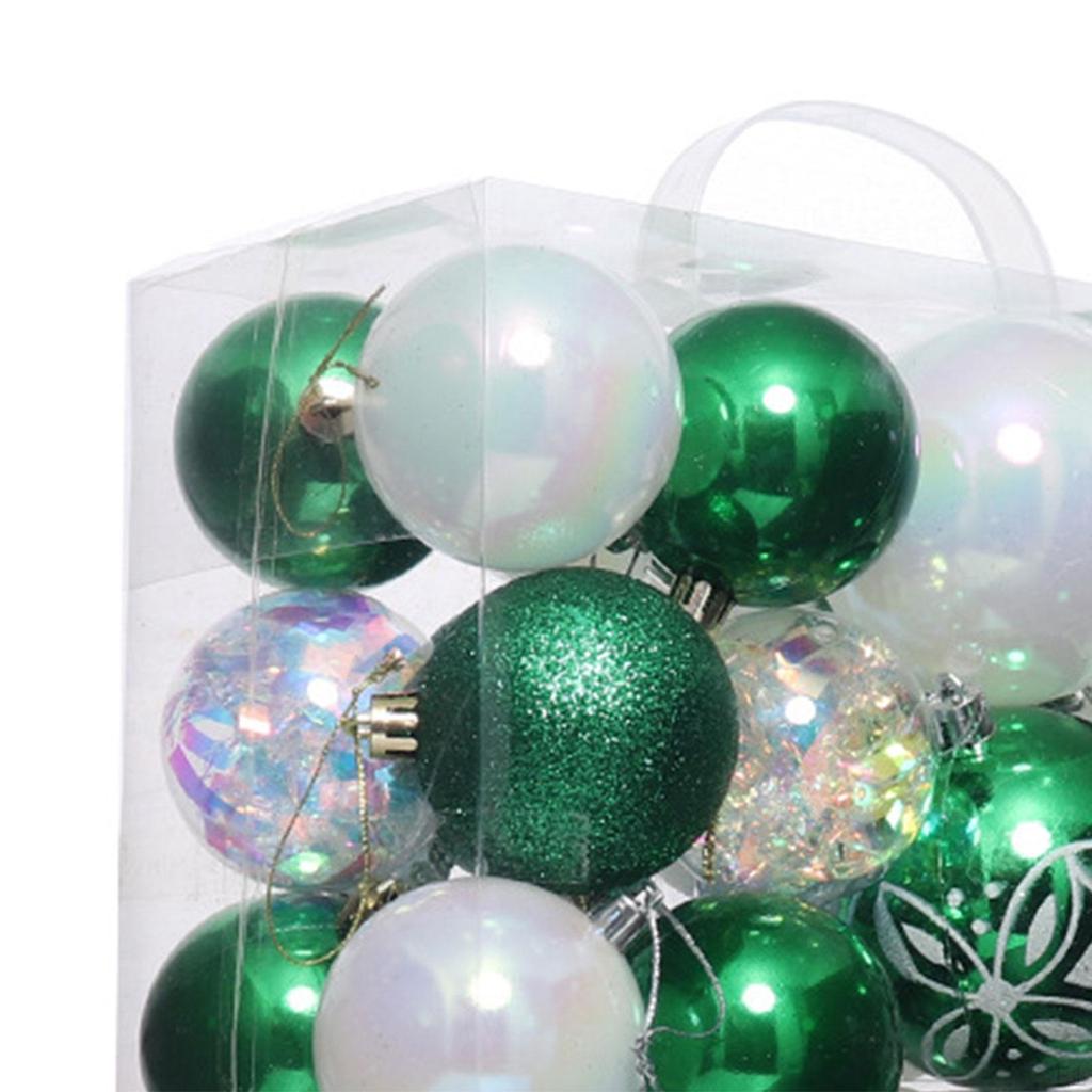 46 kusů vánočních ozdob na koule, ozdoby na stromeček, dekorace do domácnosti
