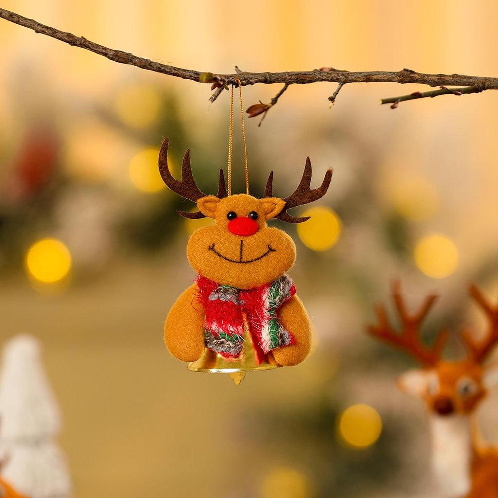 Colección de Colgantes de Muñecos de Tela Nuevos 2025: Adornos para el árbol de Navidad y pequeños regalos