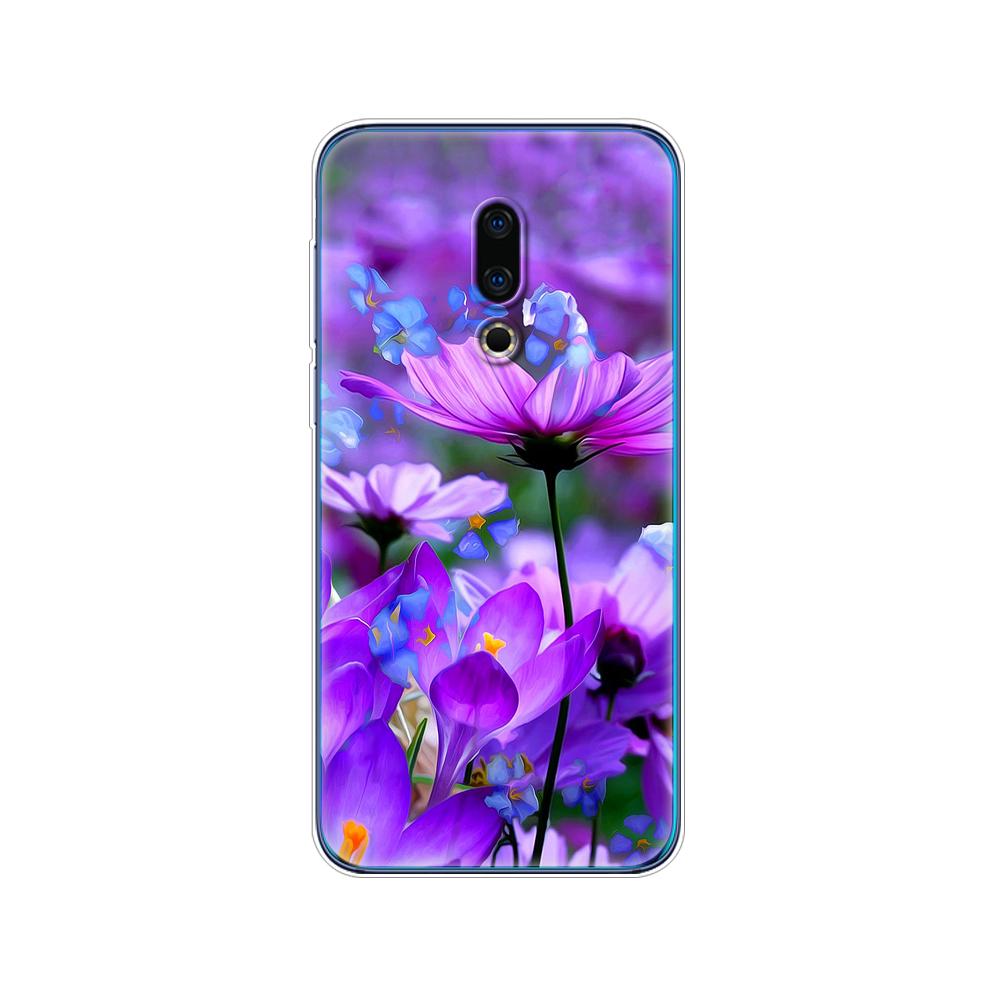 

For Meizu 16th Cases 6.0 Silicone Case For Meizu 16th Plus etui Cover 6.5 Soft TPU phone back cover bamper coque etui cartoon Meizu 16th plus