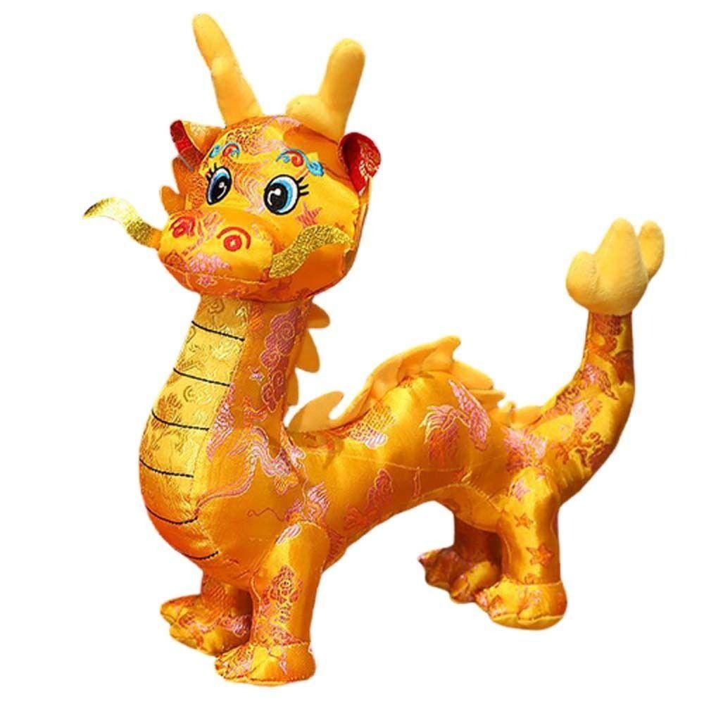 Zodiac Dragon Chinese Dragon Plush Toys Animal Dragon Year Mascot Doll  New Year