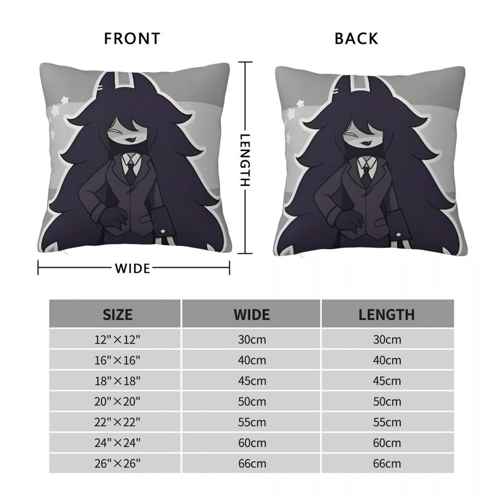 Miss Circle Pillowcase Printing Polyester Cushion Cover Decoration Fundamental Paper Education Throw Pillow Case Cover