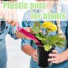 Gallon Nursery Plant Pots,Thickened Flexible Plastic Seedling Pot With Holes,Flower Plant Container For Succulents,Cuttings,Transplanting,Home Garden