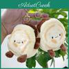 Cute Plush Meat Bun Keychain Doll Adorable Soft Toy For Creative Bag Accessories