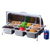 Stainless Steel Food Display Pan with Lid