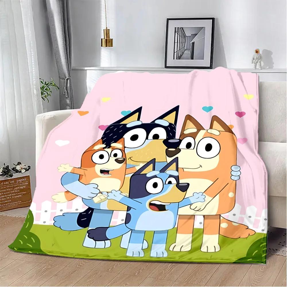 

Мультяшна ковдра з принтом B-Blueys Пікнікова ковдра Тепла ковдра М яка та зручна ковдра Для дому Подорожей Подарунок на День народження 30x40in