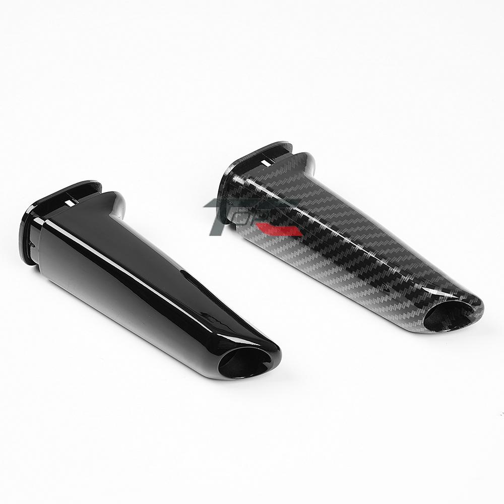 Für Bmw E46 E90 E92 E60 E39 F30 F34 F10 F20 Zubehör Universal ABS Carbon Muster Auto Handbremse Griffe Abdeckung innen Trim