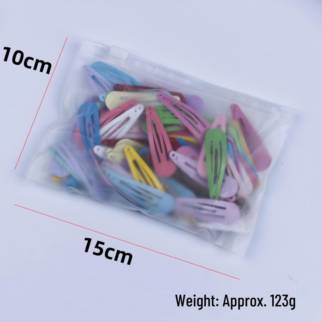 100 Sets of Cute Animal Bobby Pins & Sequin Heart Hair Clips