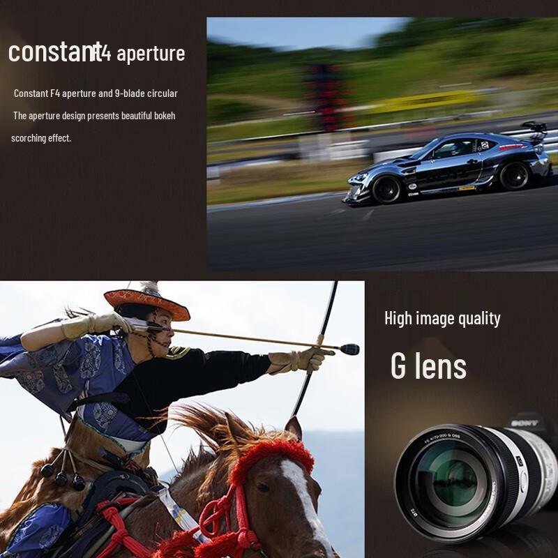 Sony FE 70-200mm F4 G OSS II Telephoto Zoom Lens