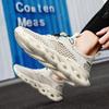 Fashion New Men's Mesh Sneakers Summer Mesh Sports Breathable Casual Shoes Comfortable Men's Tennis Shoes Lightweight Running Shoes