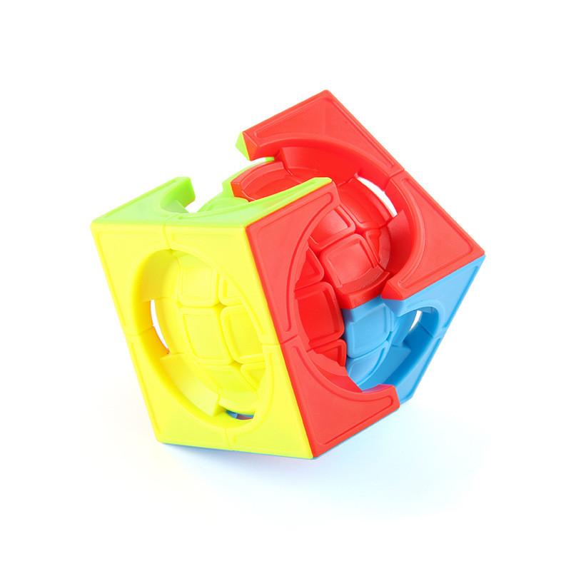 Bunter 5,7 cm Lern-Puzzlewürfel in einzigartiger Erdform für Spaß für Kinder