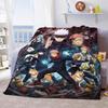 Jujutsu Kaisen Coperta Plaid Morbida Calda Accogliente per Divano Letto Leggera Decorazione per la Casa -QJY