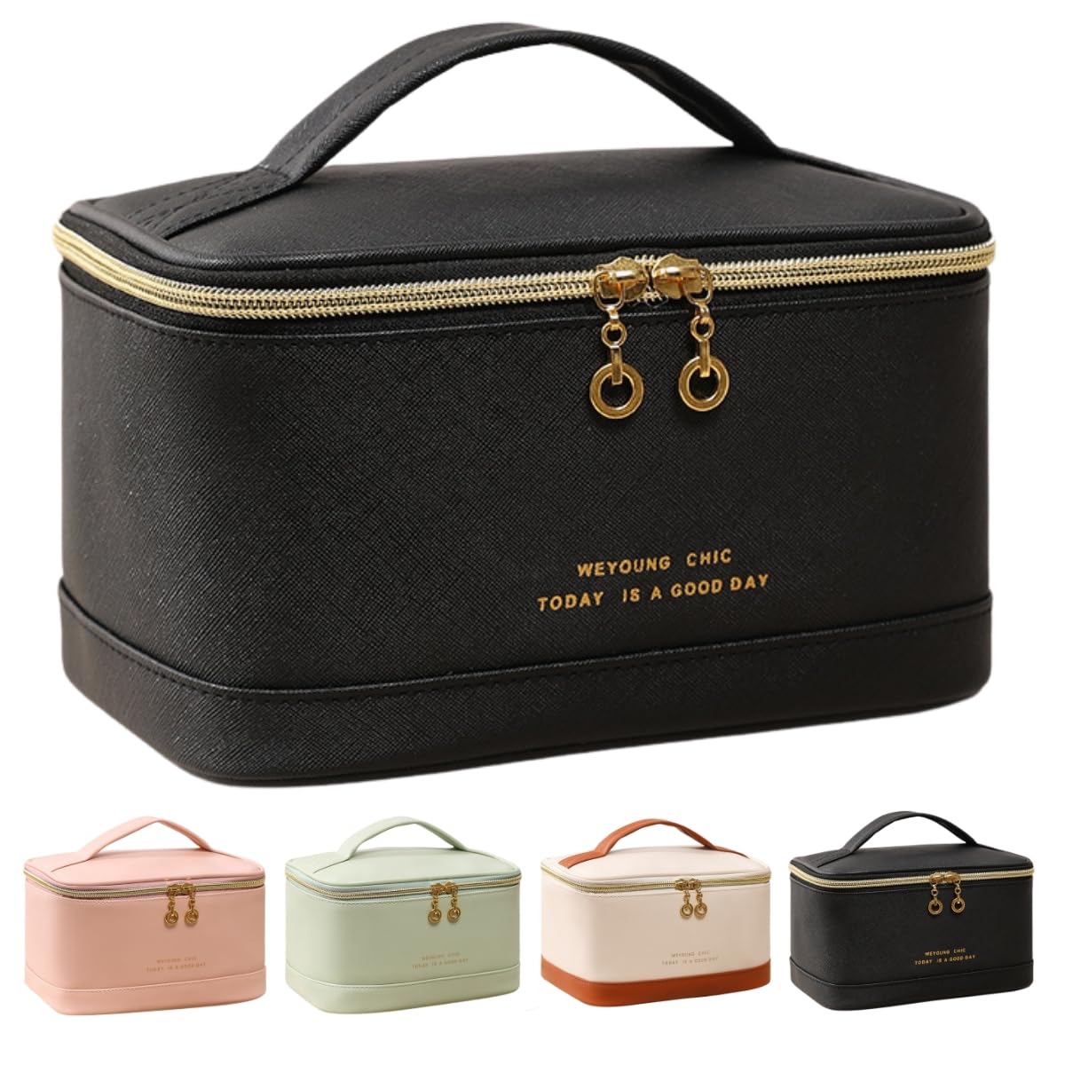 

TIMYU Макияж Большая Вместимость Туалетный Косметический Дорожный Кушон Кисть Косметика Хранение Лента Маленький Органайзер Сумочка, Сумка, Портативный, Легкий, Водонепроницаемый,