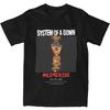 Systemed Of A Down T-Shirt Summer Hypnotize Music Aesthetic T-Shirts Cotton Fashion Tshirt For Men Short Sleeve Casual Clothing