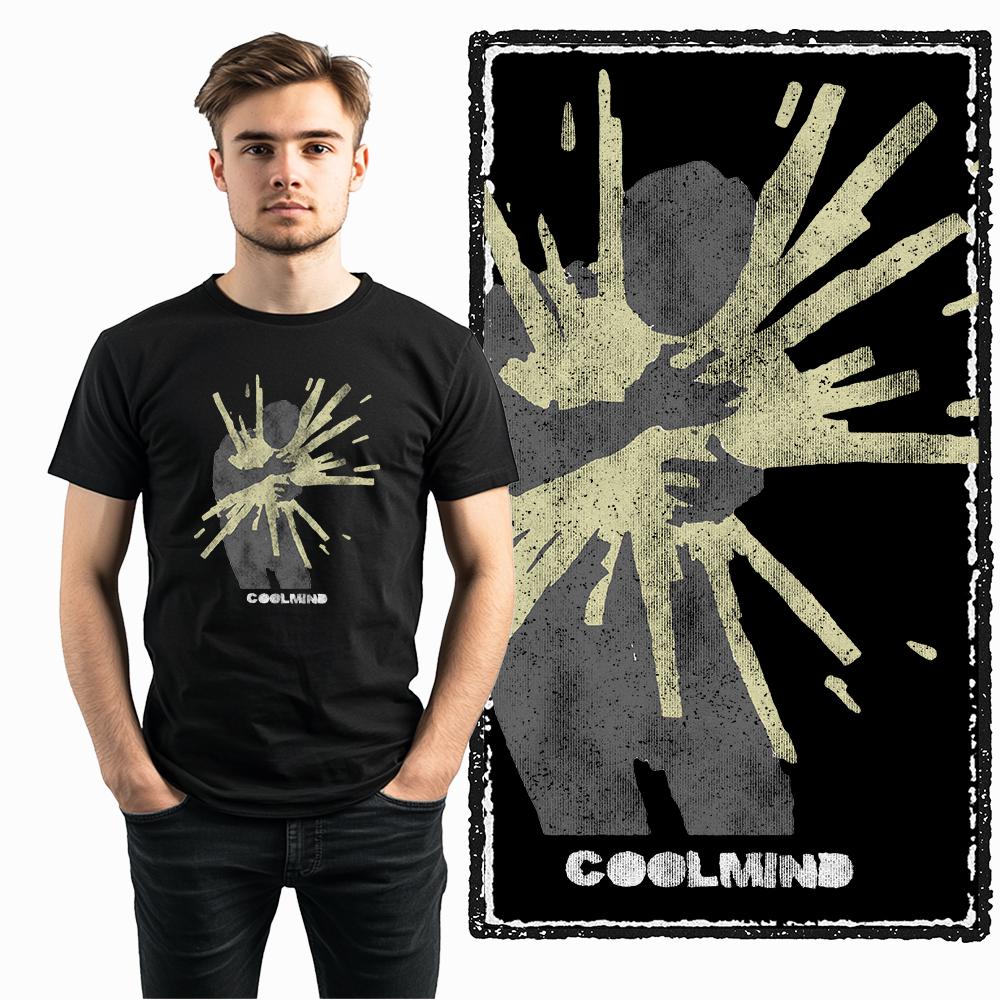 COOLMIND U0182 100% Cotton cool Exclusive Graphic print Unisex T shirt big size men t shirts cotton tee shirt for men