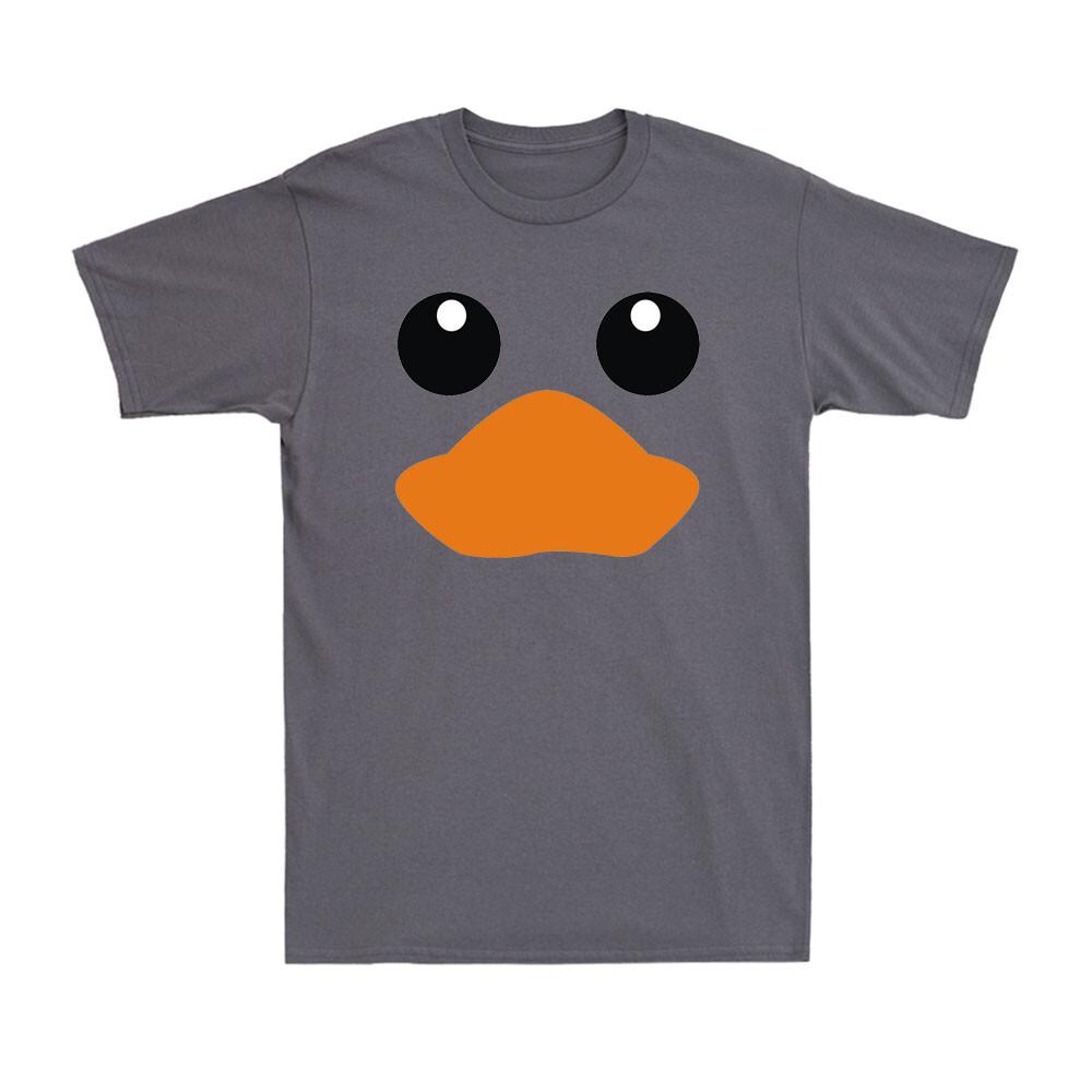 Rubber Duck Shirt Funny Duck Face Novelty Unisexs Cotton Short Sleeve Tshirt