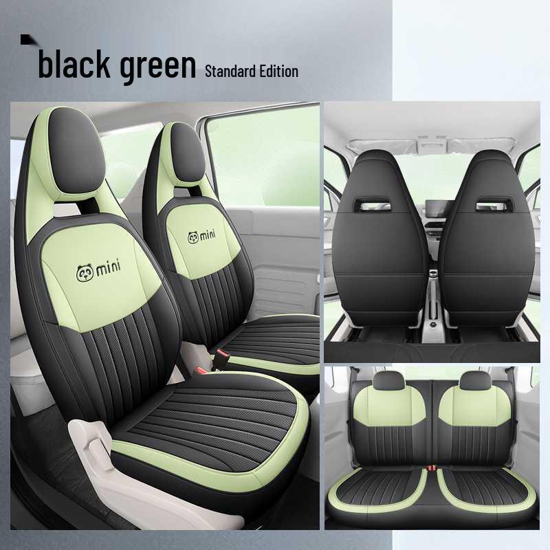 Applicable Panda Mini Leather Seat Cover - Full Coverage, All-Season Cushion, Fits 26/24 New Car Models