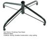 Metal Christmas Tree Stand Folding Xmas Tree Stand Base for Artificial Christmas Trees Fits 0.75-1.25 Inch Pole