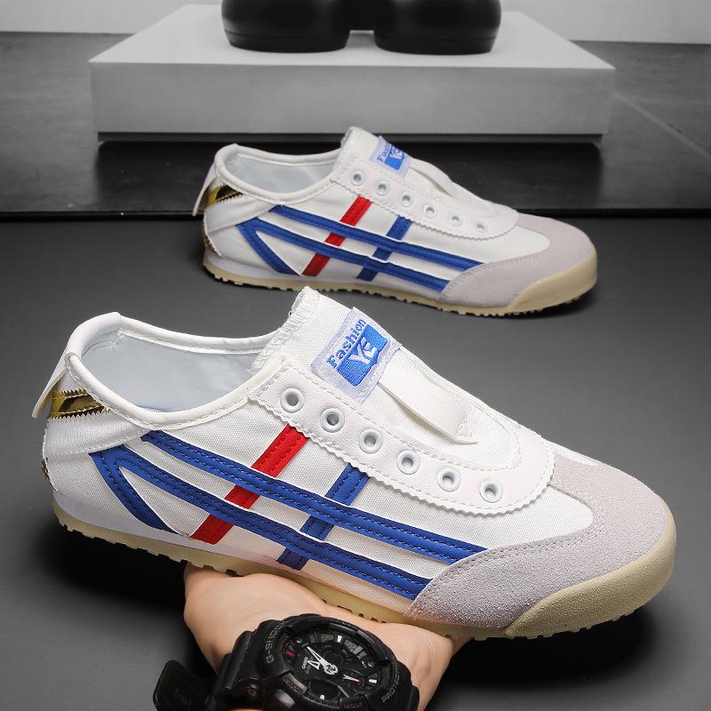 

Дышащие парусиновые слипоны унисекс «Форрест Гамп»: Модные, Универсальные, Ленивые Низкие Кроссовки для Мужчин и Женщин. 40