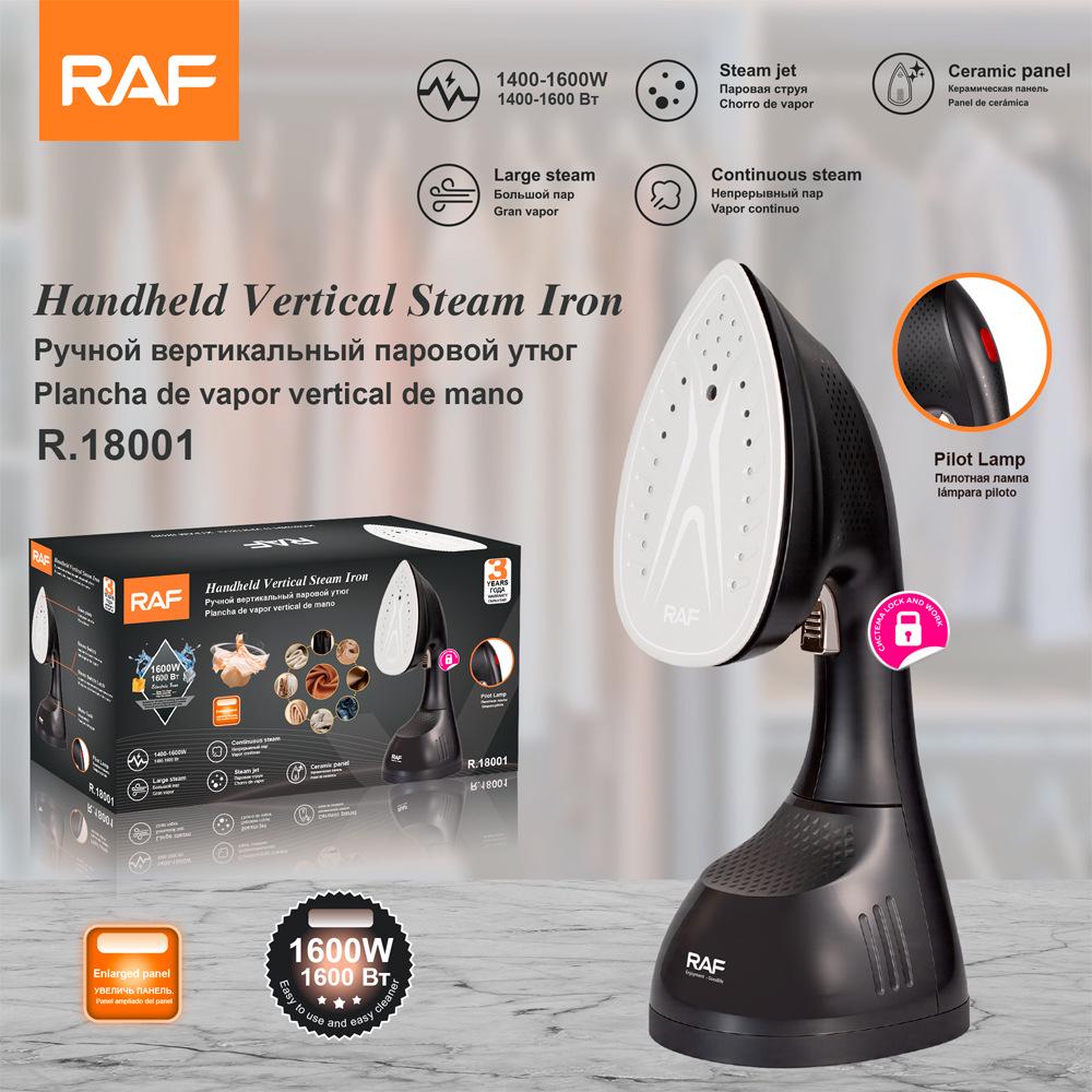 RAF R18001 European Standard Mini Handheld Steam Iron - Lightweight and Compact Household Appliance European Standard