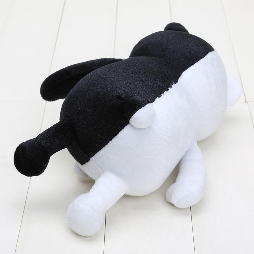 25cm Anime Dangan Ronpa Super Danganronpa 2 Monokuma Siyah&Beyaz Ayı Peluş Oyuncak Ayı Yumuşak Dolgulu Hayvan Bebekler Oyuncaklar