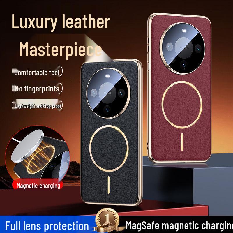 Huawei Mate60 Pro Case with Electroplated Lens Protector