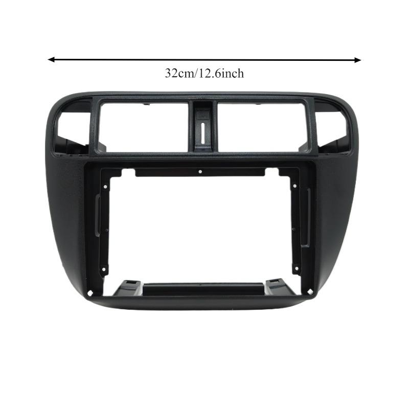 9 Inch Radio Panel Fascia Dash Kit Adapter Bezel Trim Cover Fit for Honda Civic EJ EK EM 1995-2001 Left Hand Drive