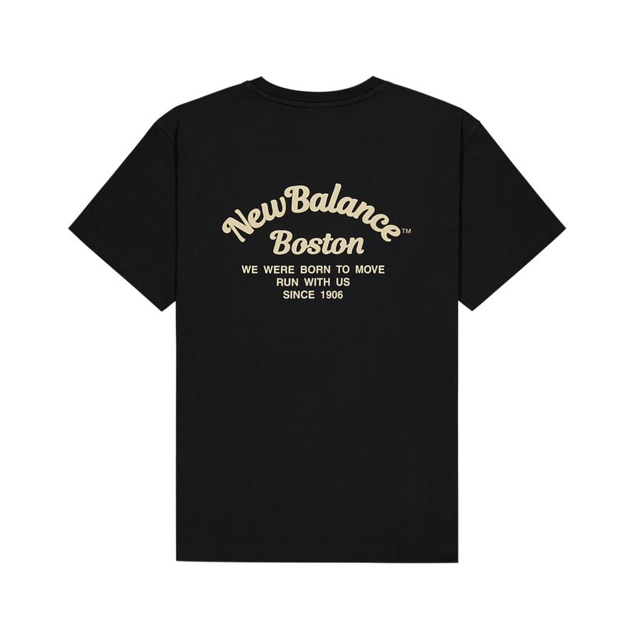 New Balance 1906 T Shirt With Small Logo On Chest Men s Black AMT52331-BK M