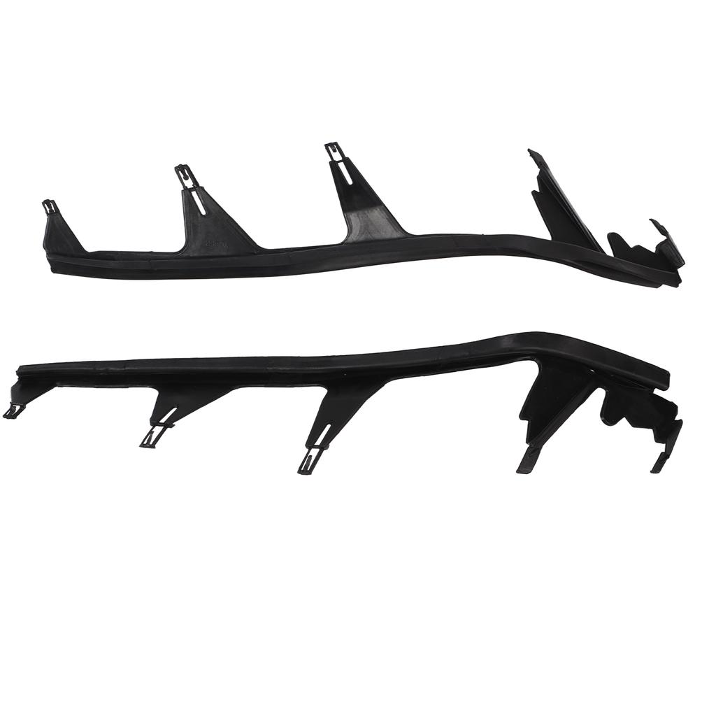 1 Pair Car Headlight Cover Gasket 63128384490 Strong Sealing Black Rubber Flexible Replacement For 3 SERIES E46 Pre‑LCI