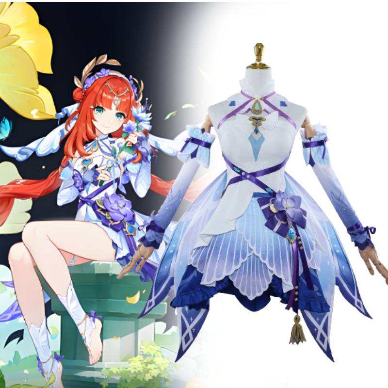 Nilou Impact Genshin Cosplay Costume Cartoon Game Role Play Party Halloween