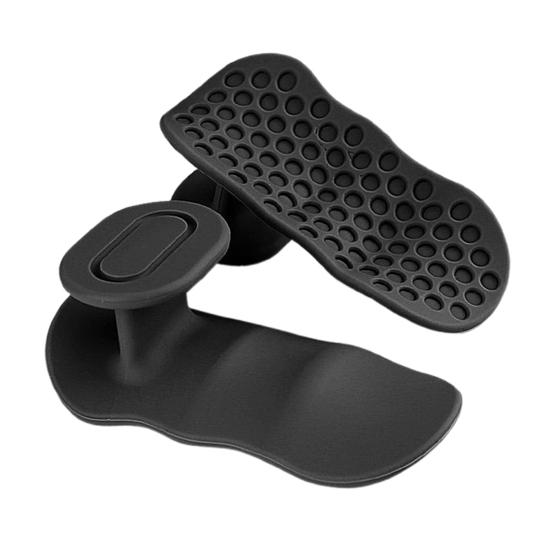 

1 пара противоскользящих силиконовых накладок для тренировок для мужчин и женщин, для рук, для поднятия веса, гантелей, для подтягиваний, для тренировок в зале, для упражнений, перчатки без пальцев 1Pair чёрный