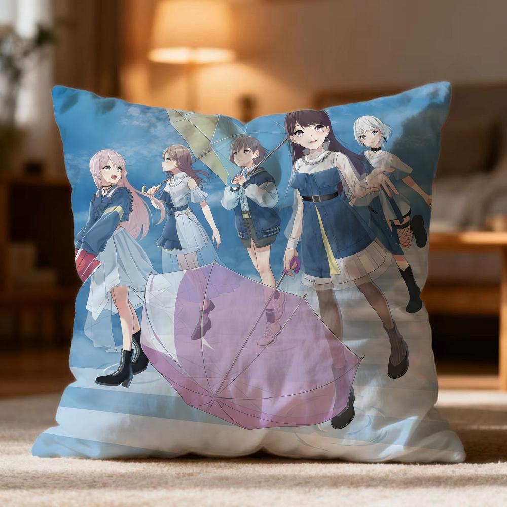 Модный BBanG Dream! Чехол на подушку MyGOed Мягкий Стирающийся Наволочка Многоцелевой для Дивана Кровати Путешествий Офиса 30cmx30cm