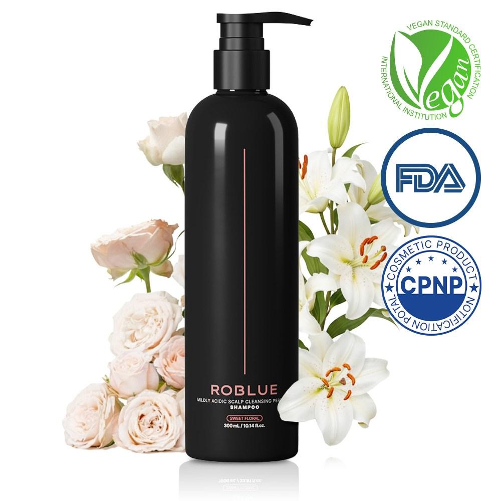 Loblu Women's Shampoo No. 1 Good Shampoo Dandruff Protein Shampoo Perfume Mildly Acidic Shampoo Sweet Floral Scent 300ml 1 pcs