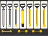 Caulking Gun: Anti-Theft Door Grouting & Small Mortar Injection Tool