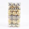 Stylish Shatterproof Christmas Bauble Ornaments in Styles (36pcs)