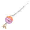 Bell Bird Toys Colorful Plastic Parrot Ball Toy for Cockatiels African Greys