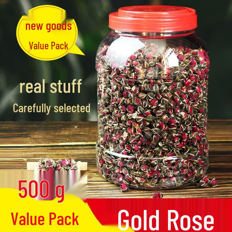 Natural Golden Edge Rose Buds Tea