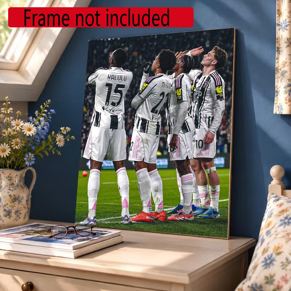 Juventus 5D Diamond Painting Round Diamond Rhinestones Mosaic Diamond Embroidery Wall Paintings Rhinestones Gift Frameless