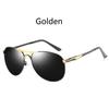 Luxury Oversized Metal Big Frame Pilot Sunglasses Men Women Driving Fishing Sun Glasses Male Female Sunglass Man UV400 Eyewear