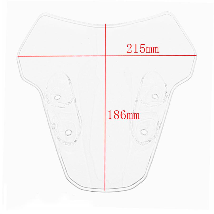 ABS Plastic Windshield Windscreen Air Wind Deflector For Yamaha MT07 MT-07 2021