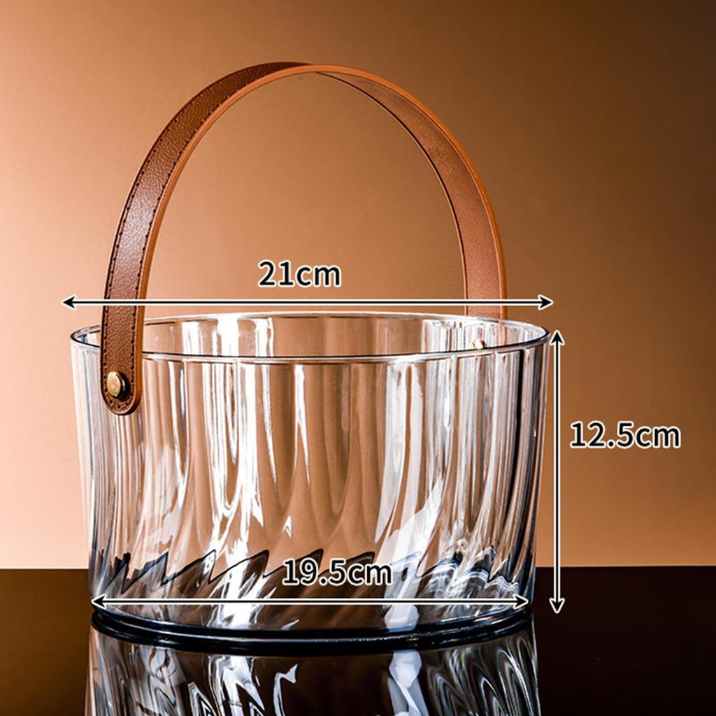 Champagne Bottle Storage Ice Bucket with Handle for And