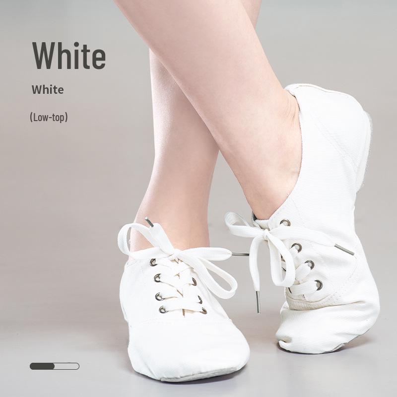 Canvas Jazz & Ballet Dance Shoes - Soft-Soled for Kids & Adults