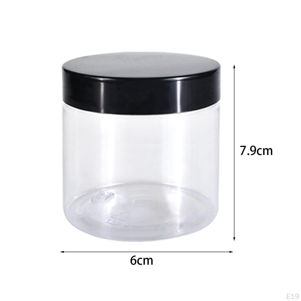 Container with Screw-on Lid for Kitchen Storage