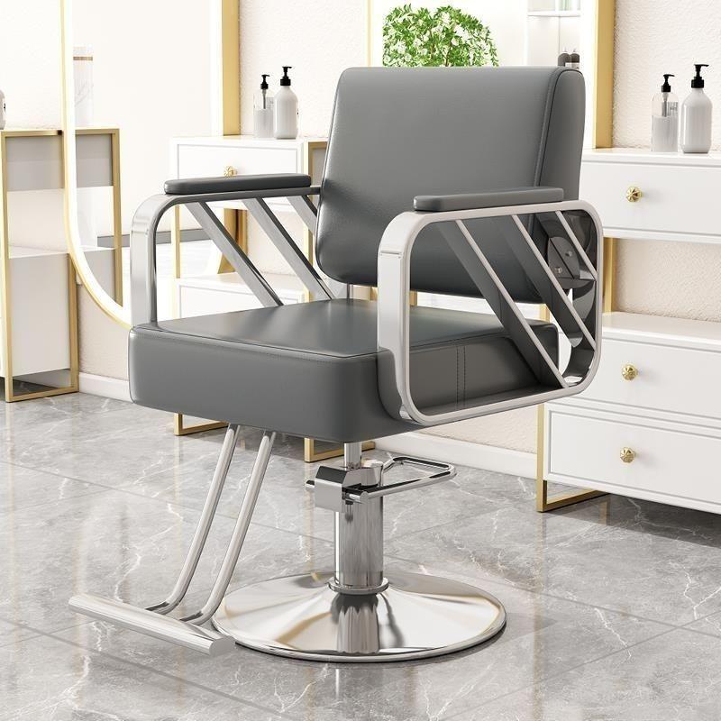 High-End Reclining & Liftable Barber Chair for Salon and Hairdressing