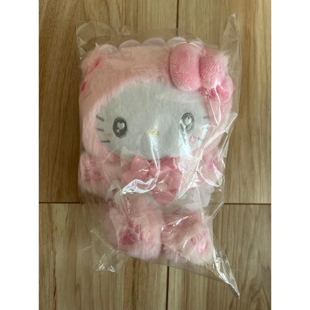 Mascot pouch cat cat maid Hello Kitty pink stuffed toy