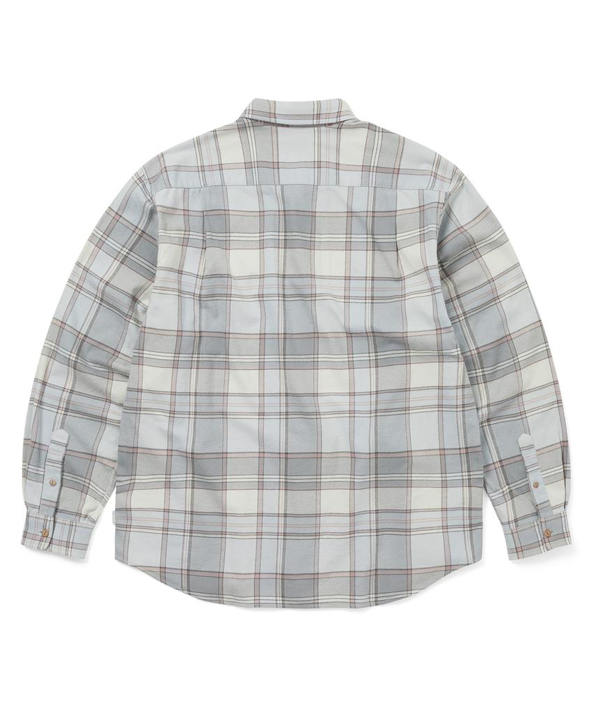 THISISNEVERTHAT Flannel Check Shirt Gray