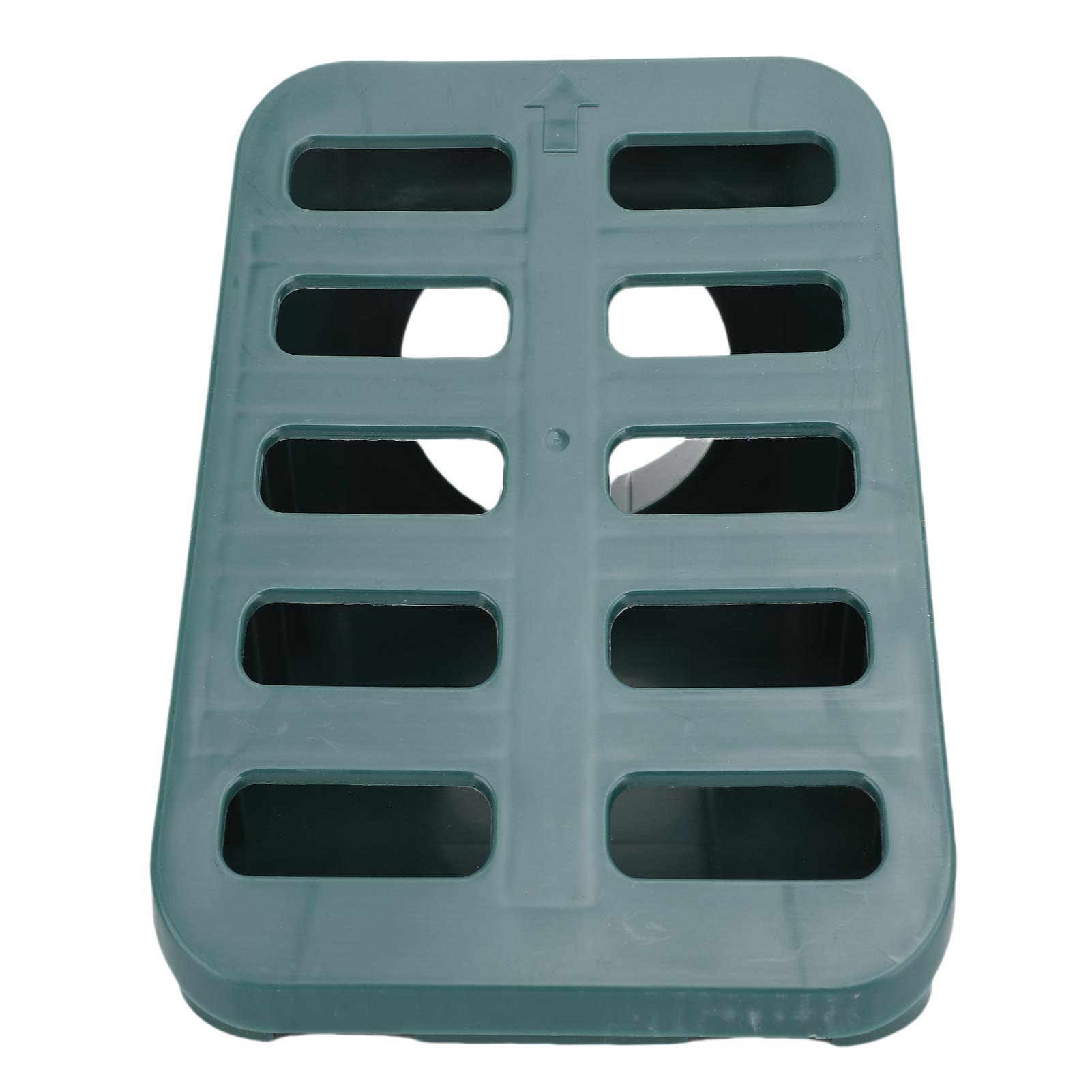 

Lawn Grate Yard Drain Angled Robust PP Heavy Duty Mitered Drainage Grate for 3 4 Inch Interface Pipe Green зелёный