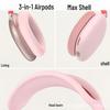 Custodia Protettiva in Silicone per AirPods Max: Guscio per auricolare Bluetooth da testa